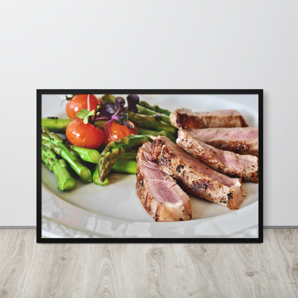 The best Food -- High Quality -- Framed on photo paper