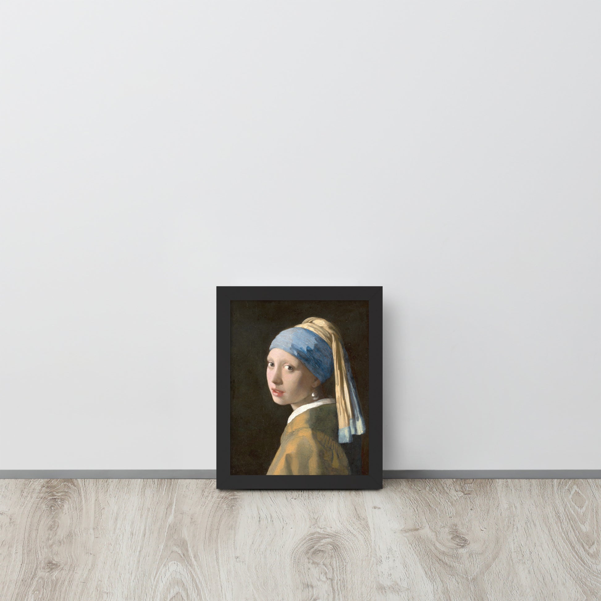 Girl with the pearl -- High Quality -- Framed on photo paper