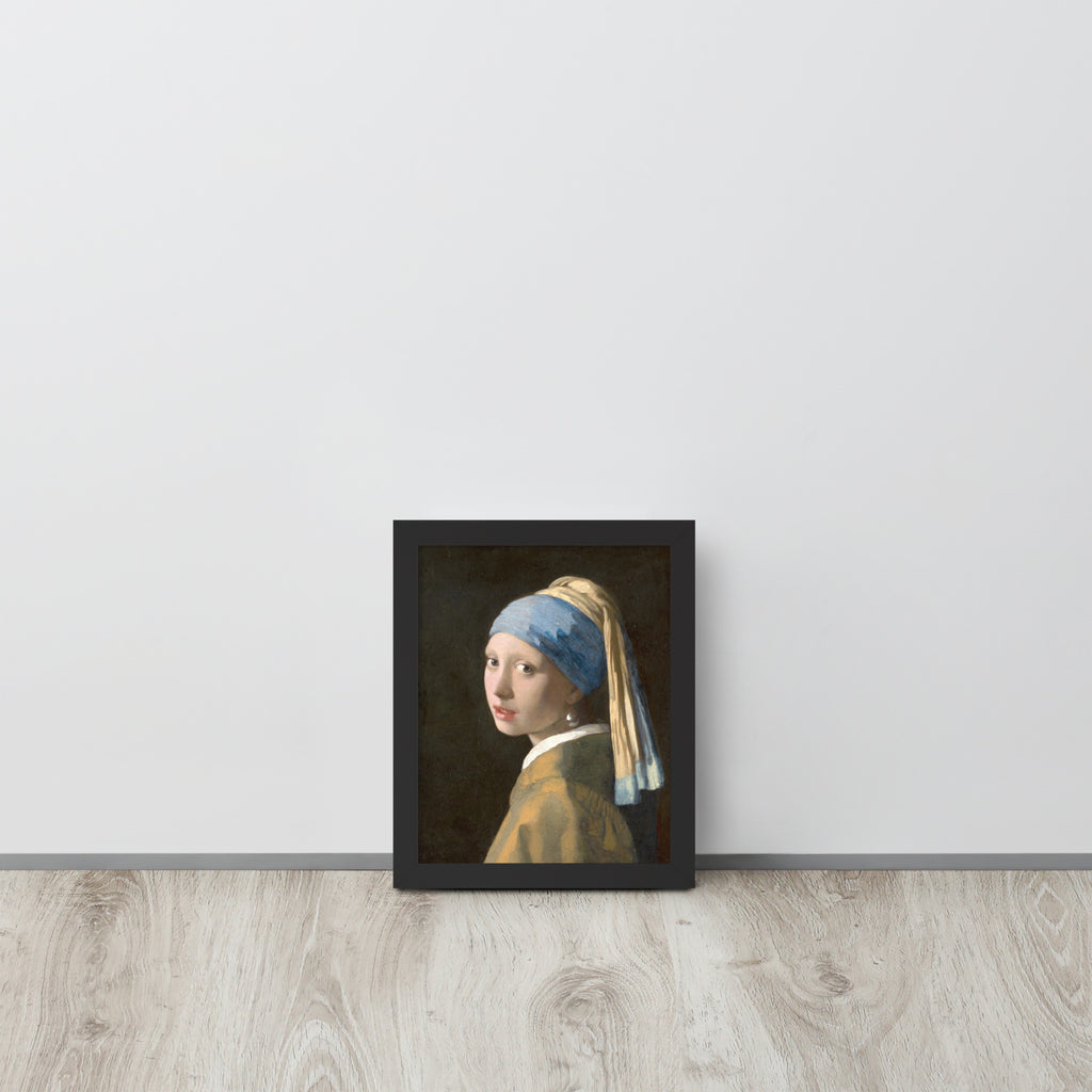 Girl with the pearl -- High Quality -- Framed on photo paper