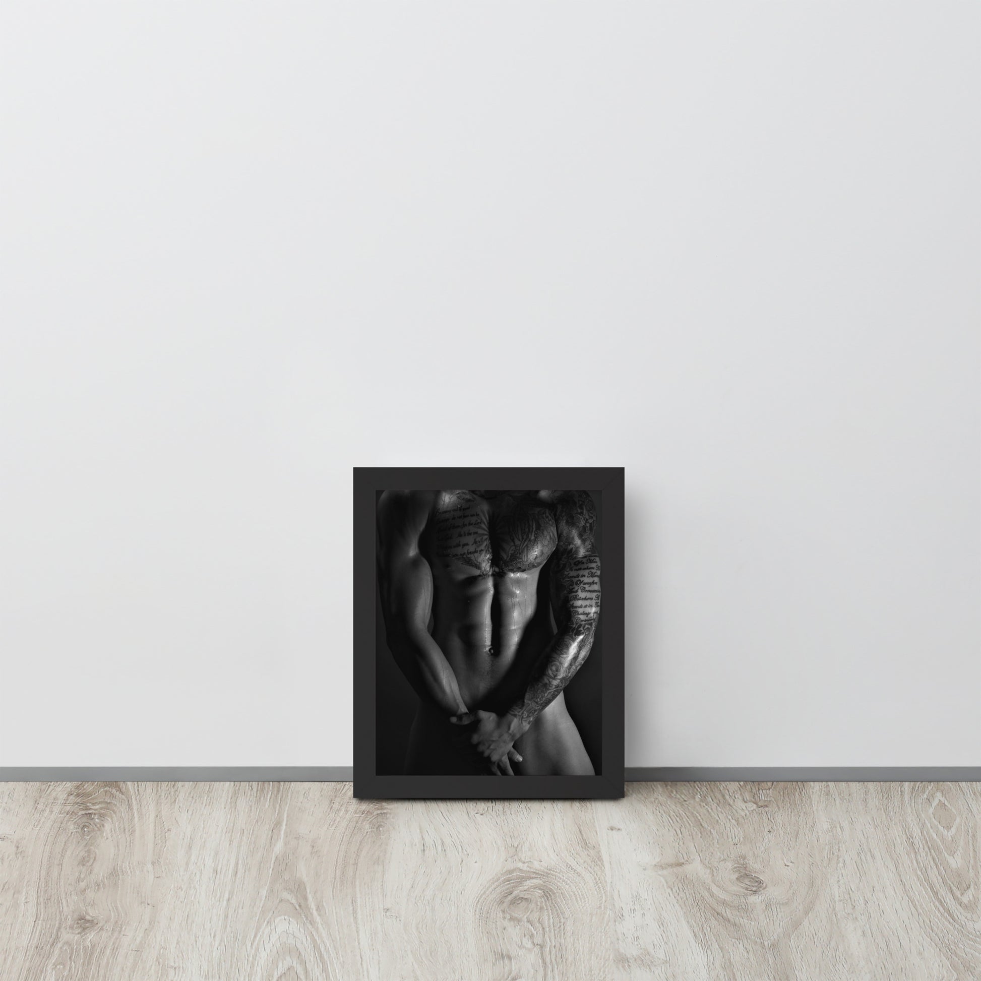 Uomo -- High Quality -- Framed on photo paper