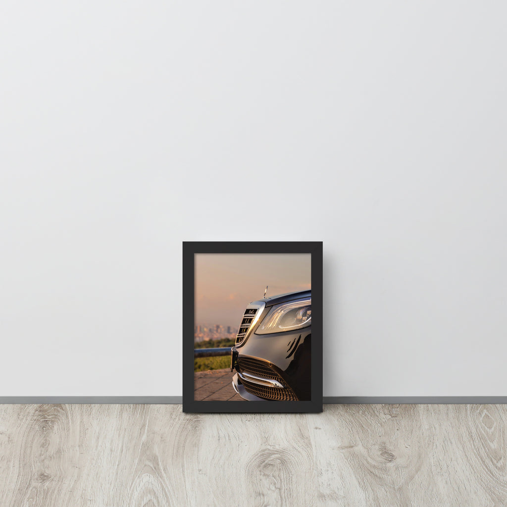 Car Collection S-Class -- High Quality -- Framed on photo paper