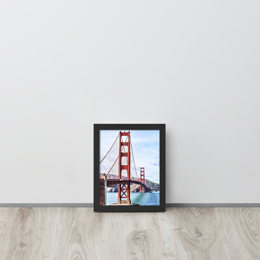 Golden Gate Bridge -- High Quality -- Framed on photo paper