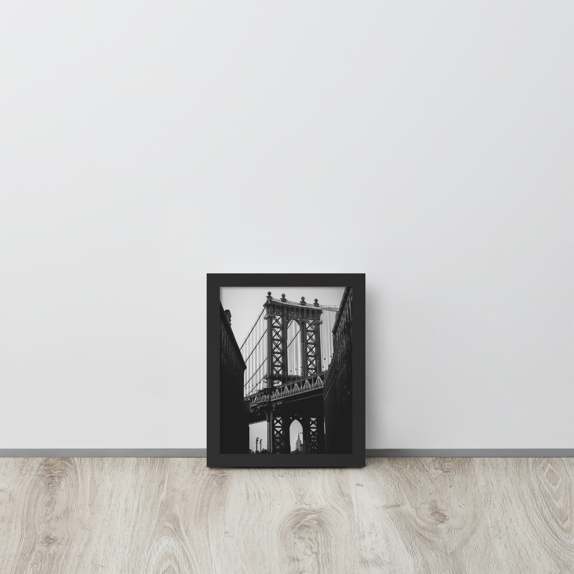 New York Brooklyn Bridge -- High Quality -- Framed on photo paper