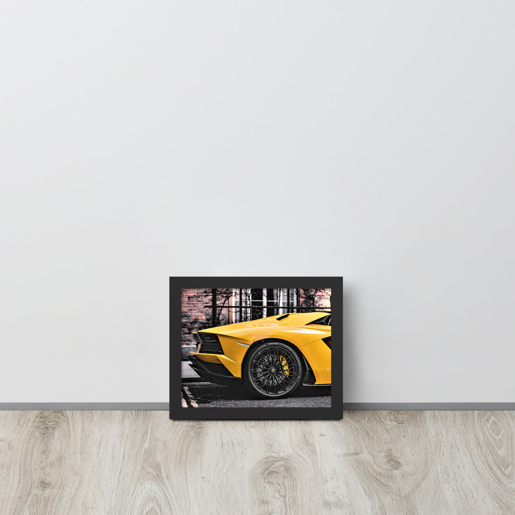 Car Collection Lamborghini -- High Quality -- Framed on photo paper