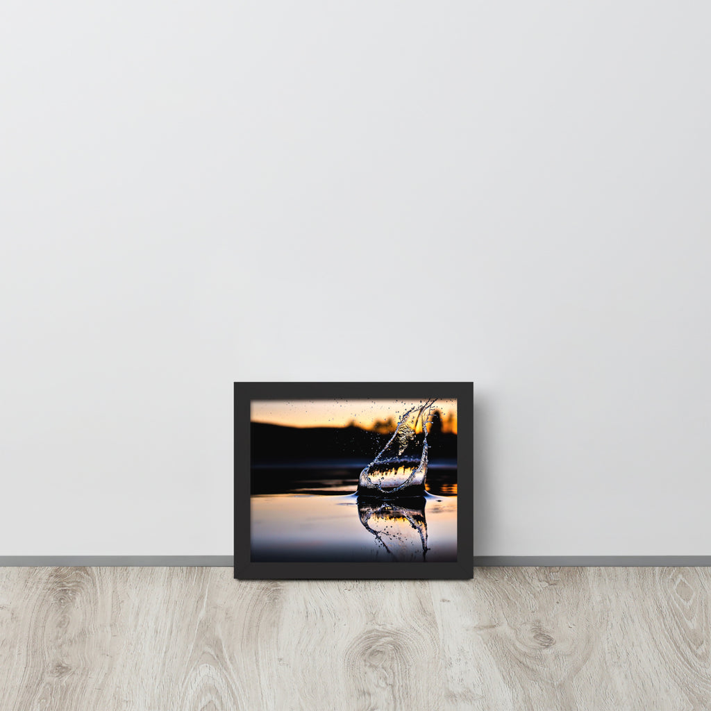 Aqua -- High Quality -- Framed on photo paper