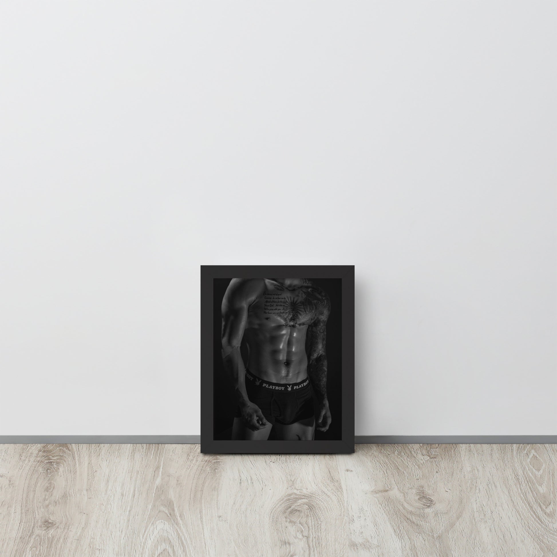 Men -- High Quality -- Framed on photo paper