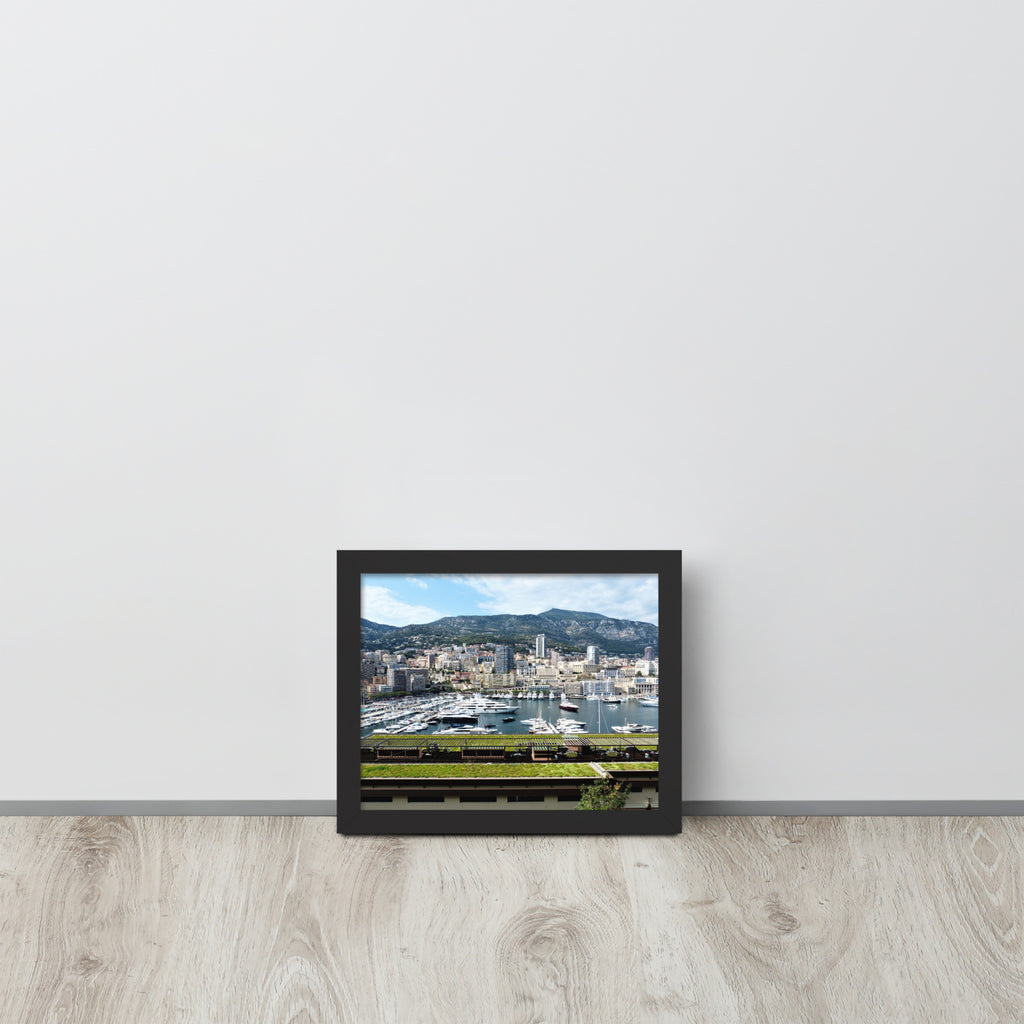 Monaco -- High Quality -- Framed on photo paper