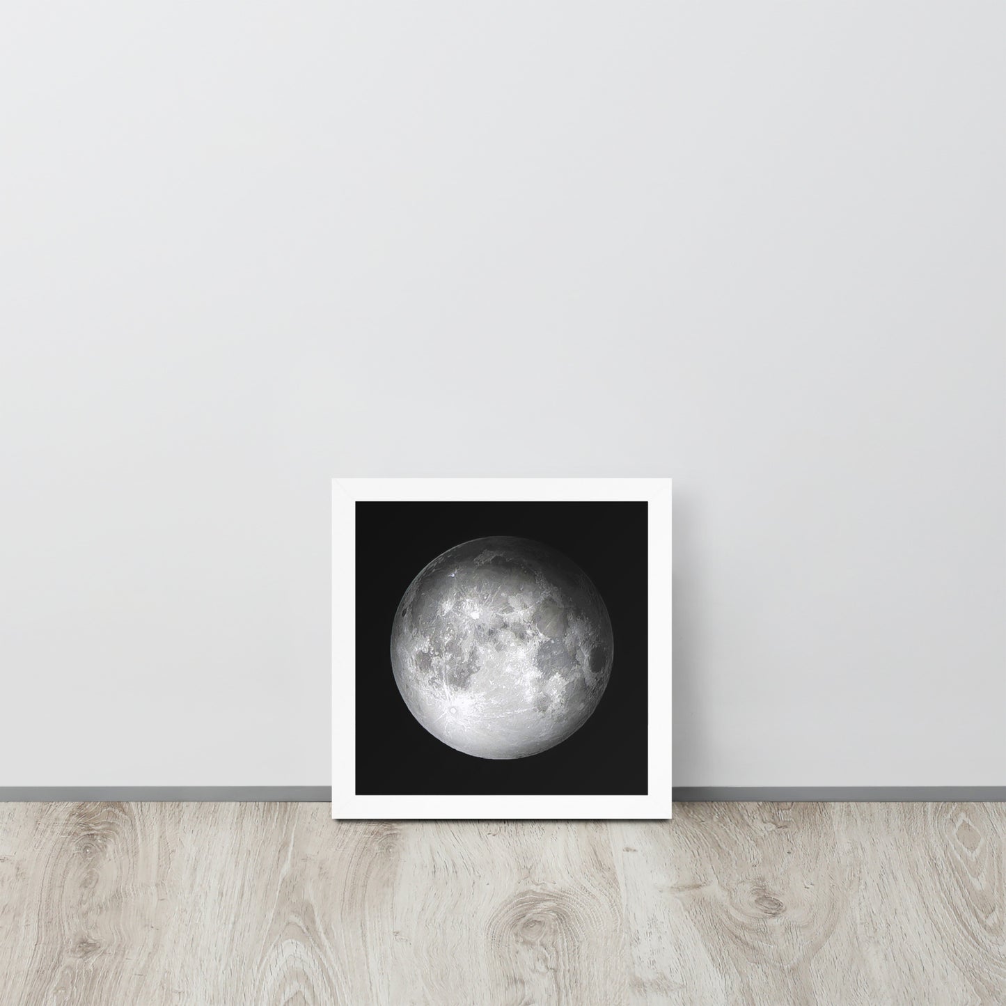 The Moon -- High Quality -- Framed on photo paper