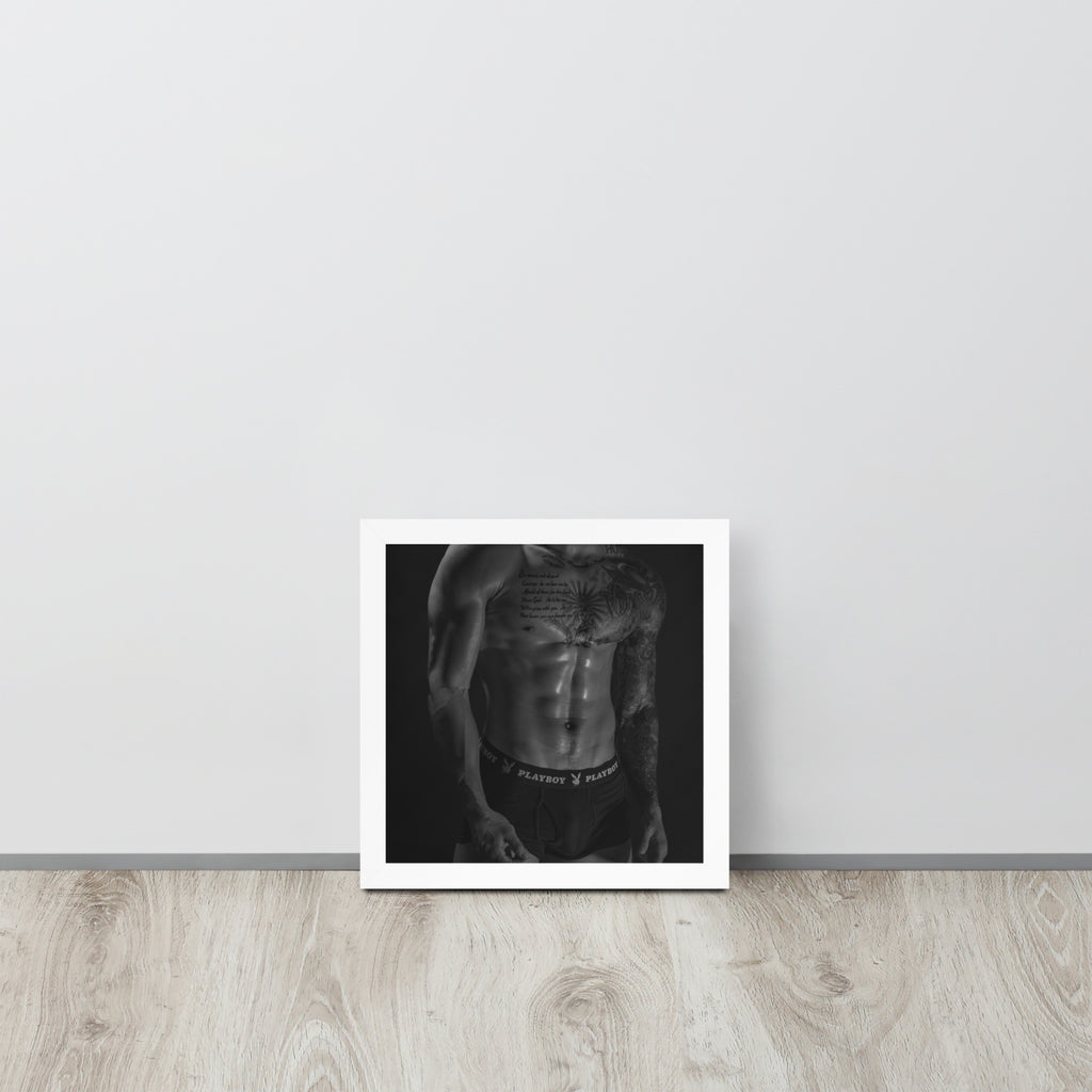 Men -- High Quality -- Framed on photo paper