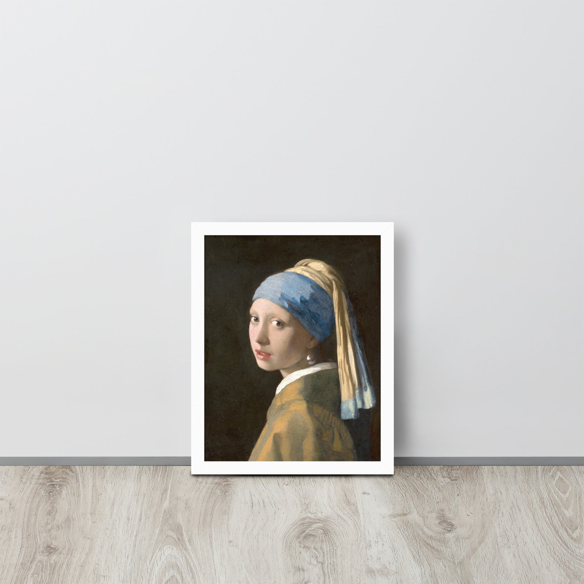 Girl with the pearl -- High Quality -- Framed on photo paper