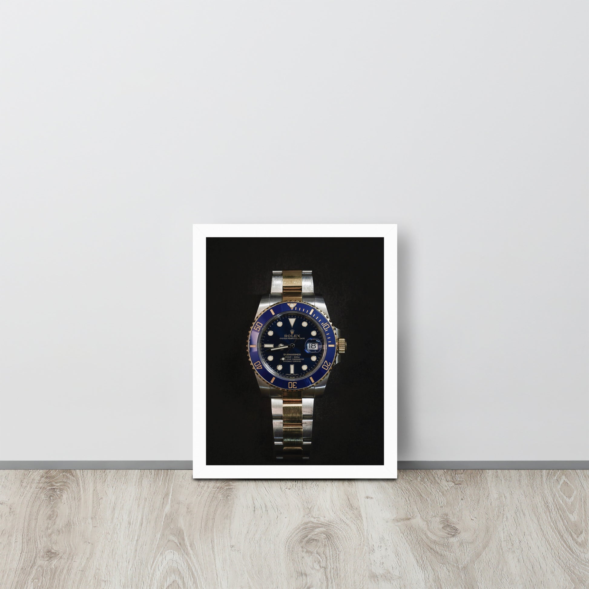 ROLEX -- High Quality -- Framed on photo paper
