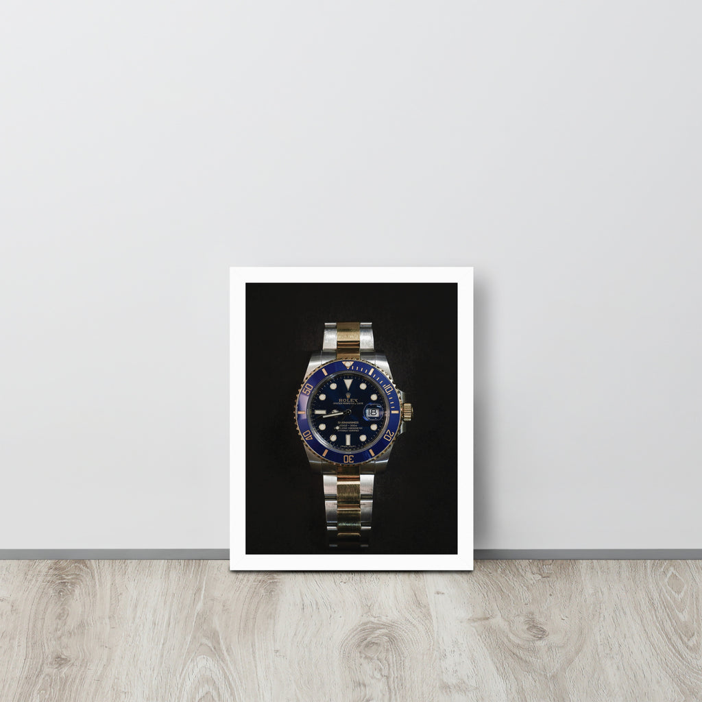 ROLEX -- High Quality -- Framed on photo paper