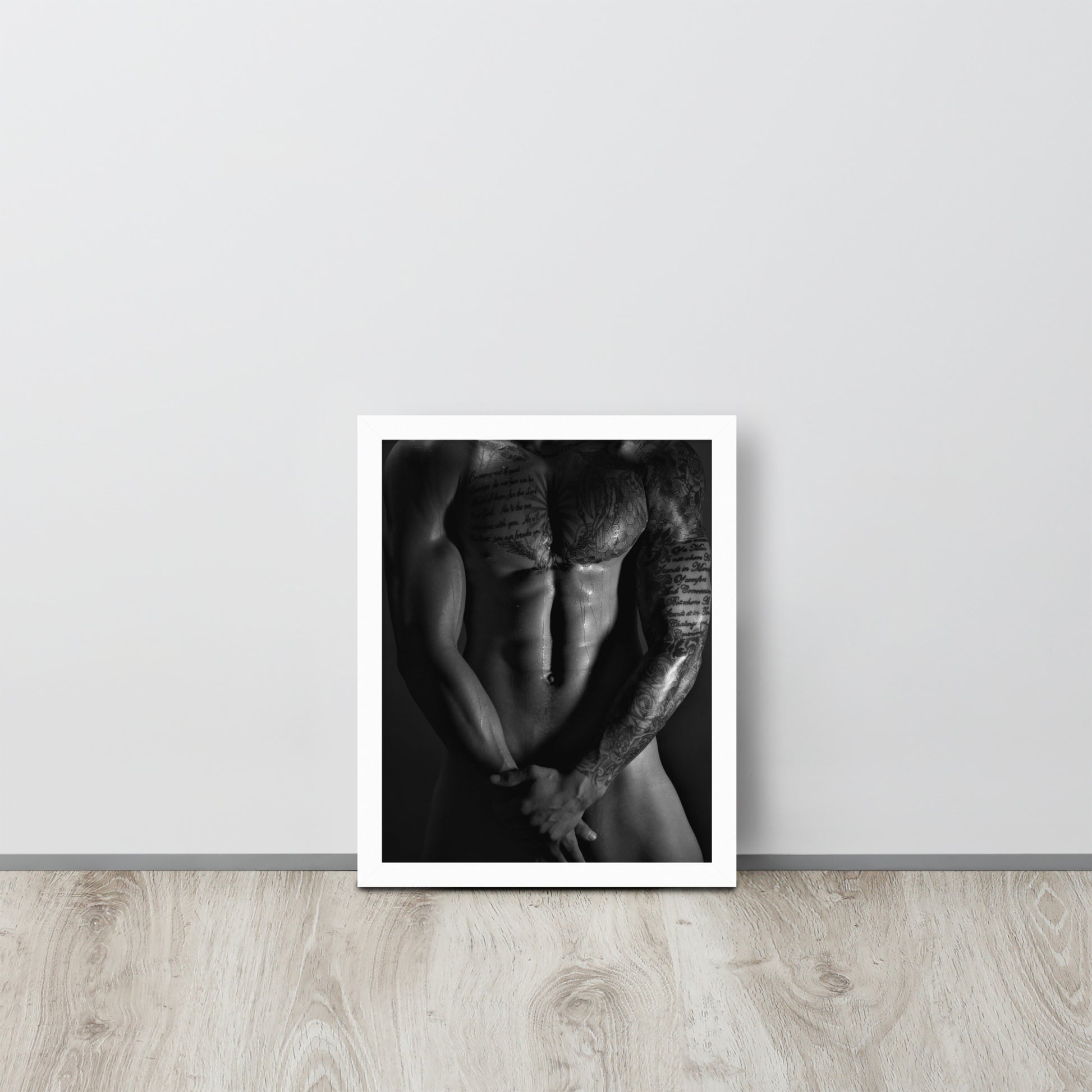 Uomo -- High Quality -- Framed on photo paper