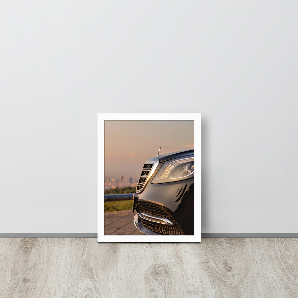 Car Collection S-Class -- High Quality -- Framed on photo paper