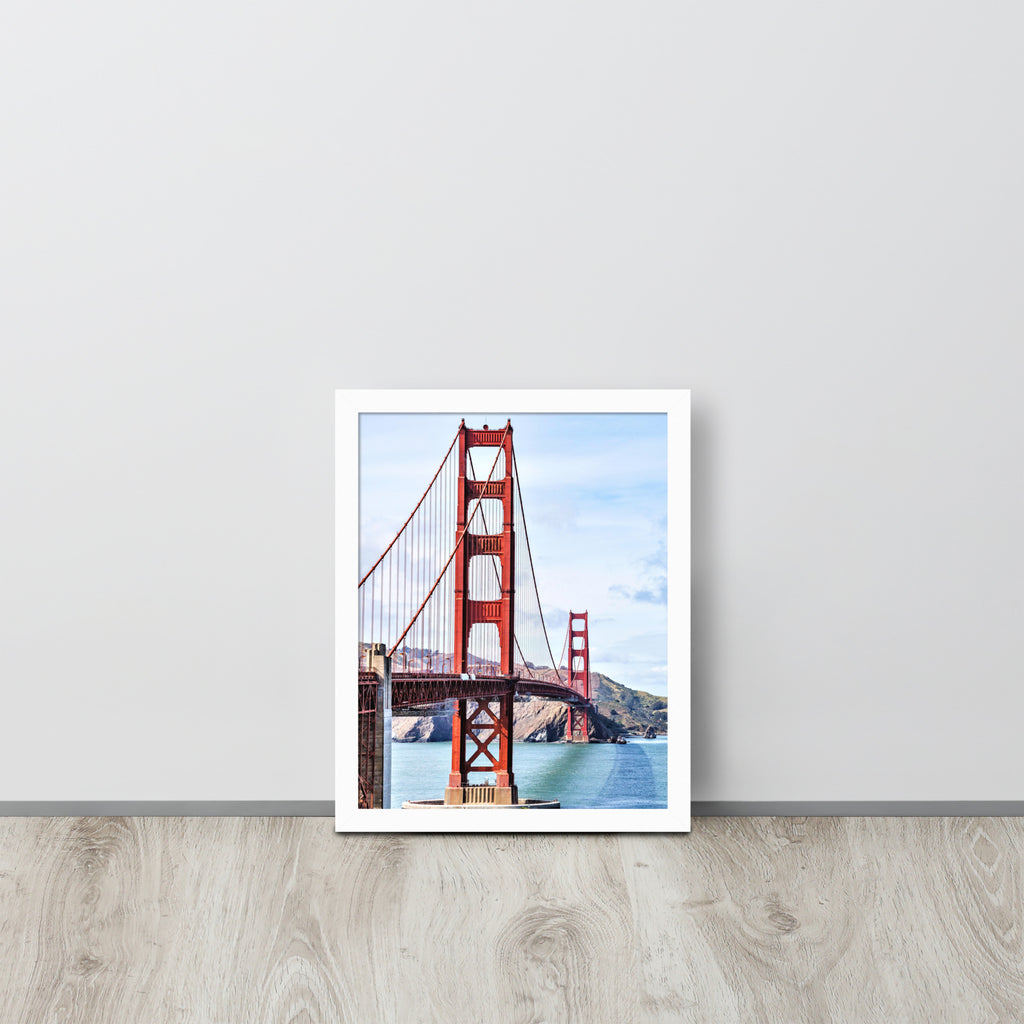 Golden Gate Bridge -- High Quality -- Framed on photo paper