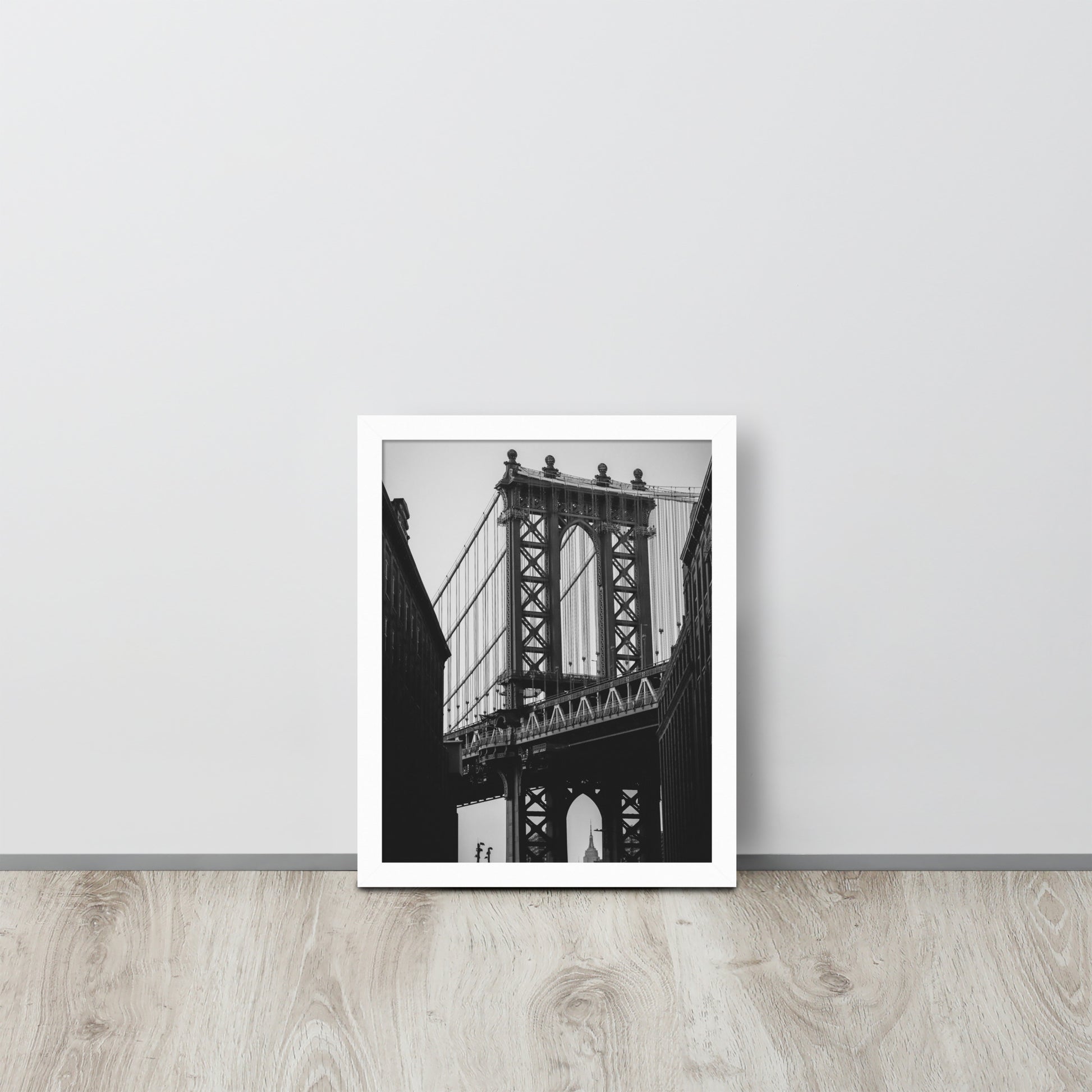 New York Brooklyn Bridge -- High Quality -- Framed on photo paper