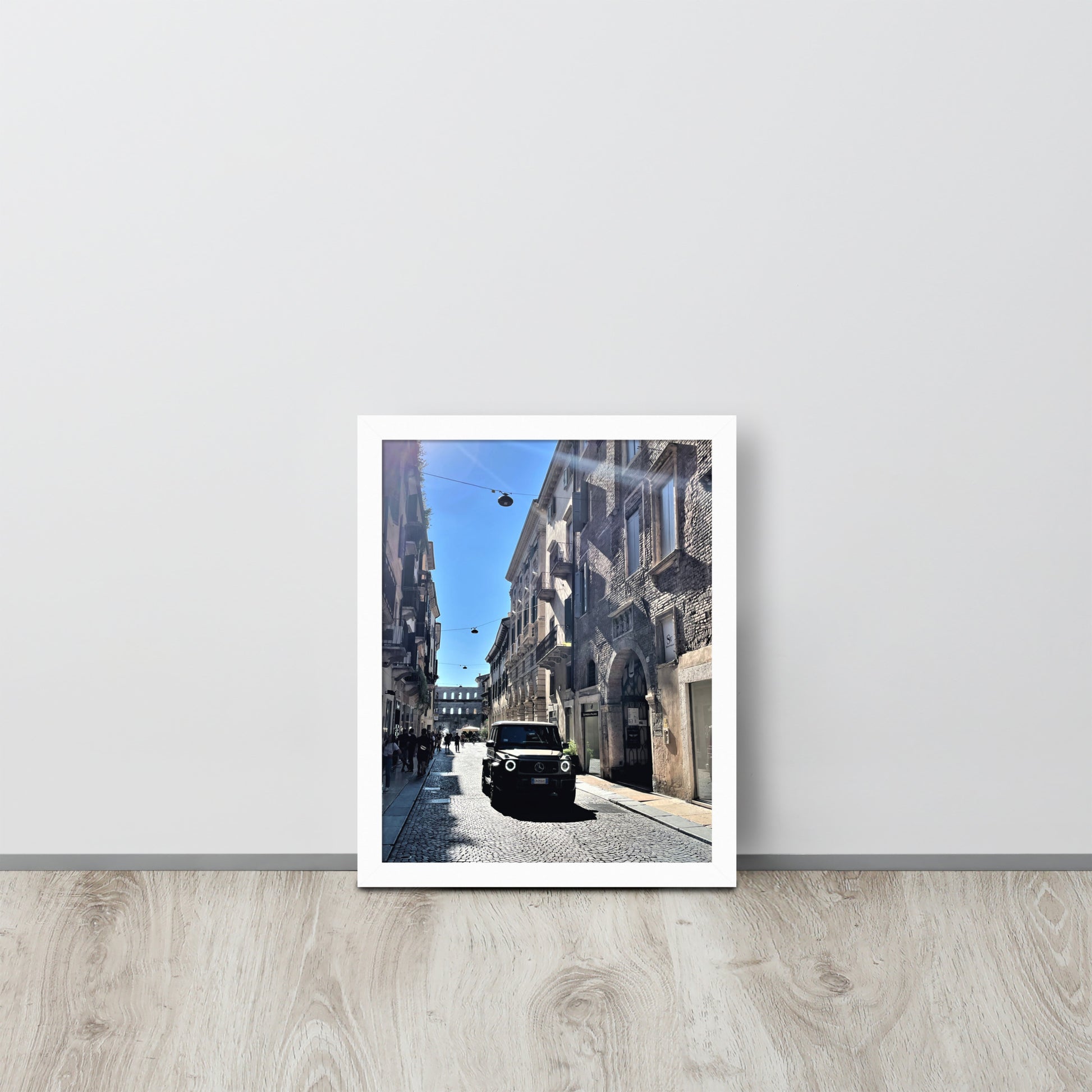 Verona Italia G-Class -- High Quallity -- Framed on photo paper