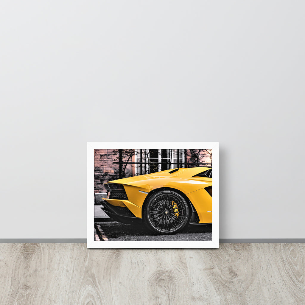 Car Collection Lamborghini -- High Quality -- Framed on photo paper