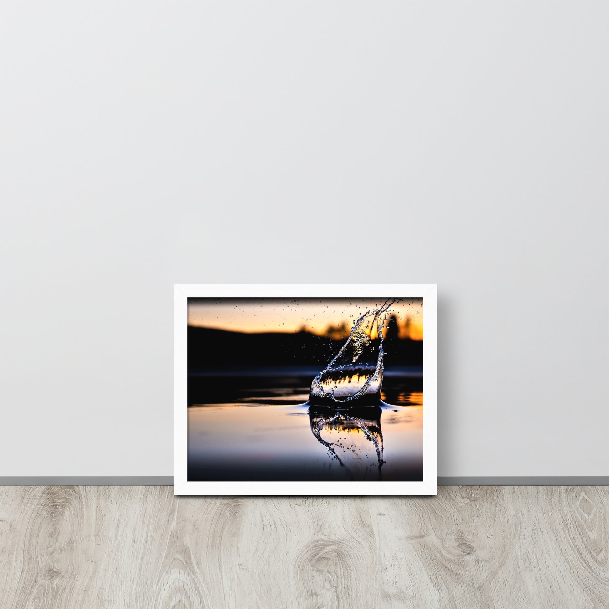 Aqua -- High Quality -- Framed on photo paper