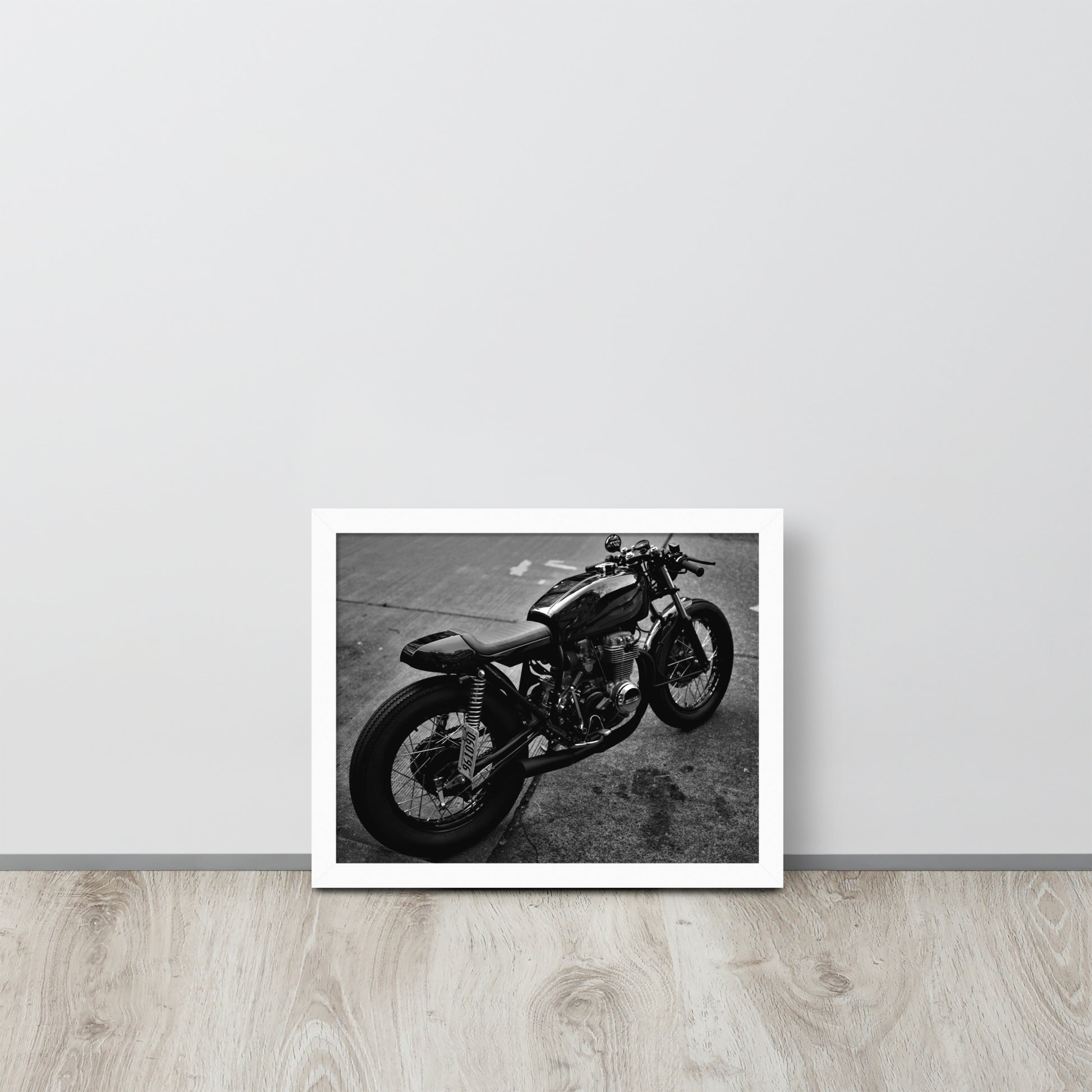 Bike -- High Quality -- Framed on photo paper