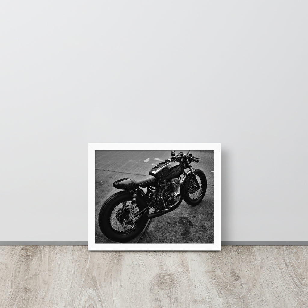 Bike -- High Quality -- Framed on photo paper