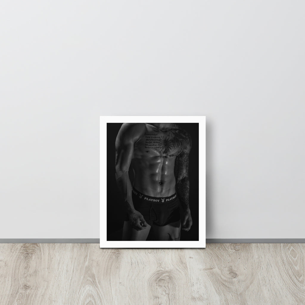 Men -- High Quality -- Framed on photo paper