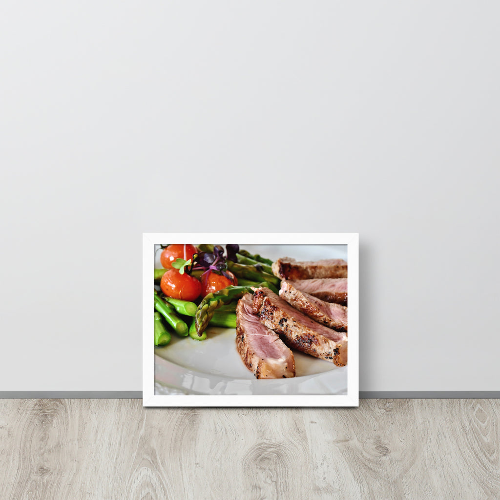 The best Food -- High Quality -- Framed on photo paper