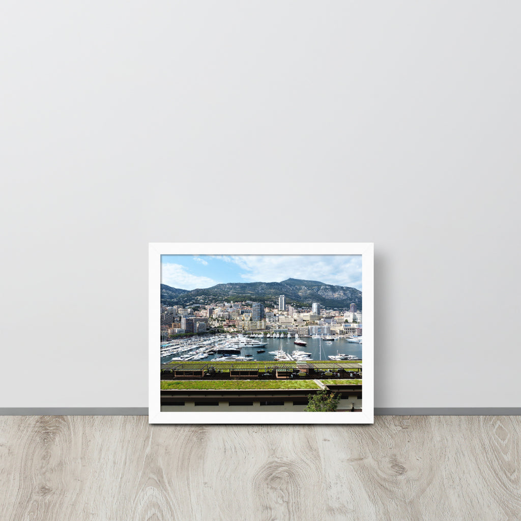 Monaco -- High Quality -- Framed on photo paper