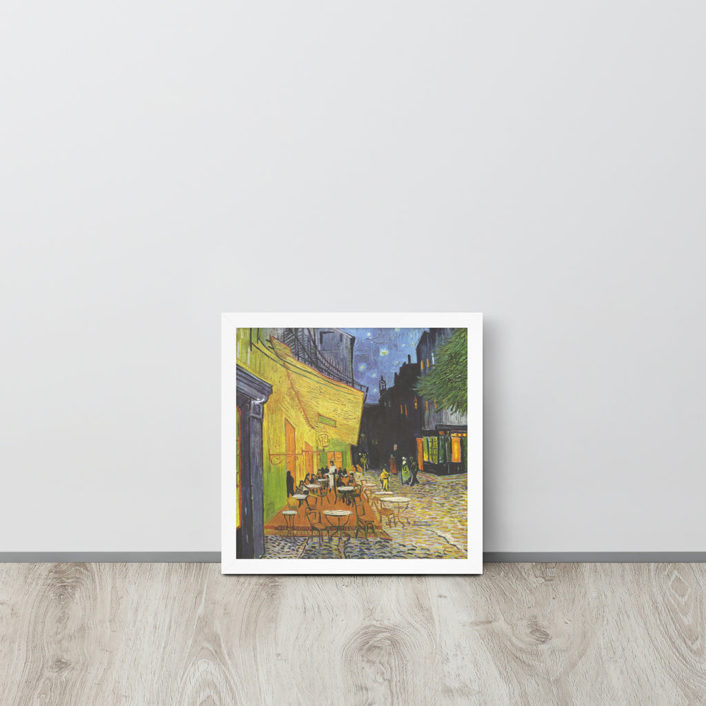 Cafe Vincent Van Gogh -- High Quality -- Framed on photo paper