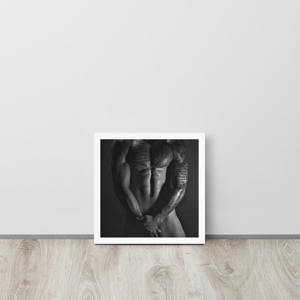 Uomo -- High Quality -- Framed on photo paper