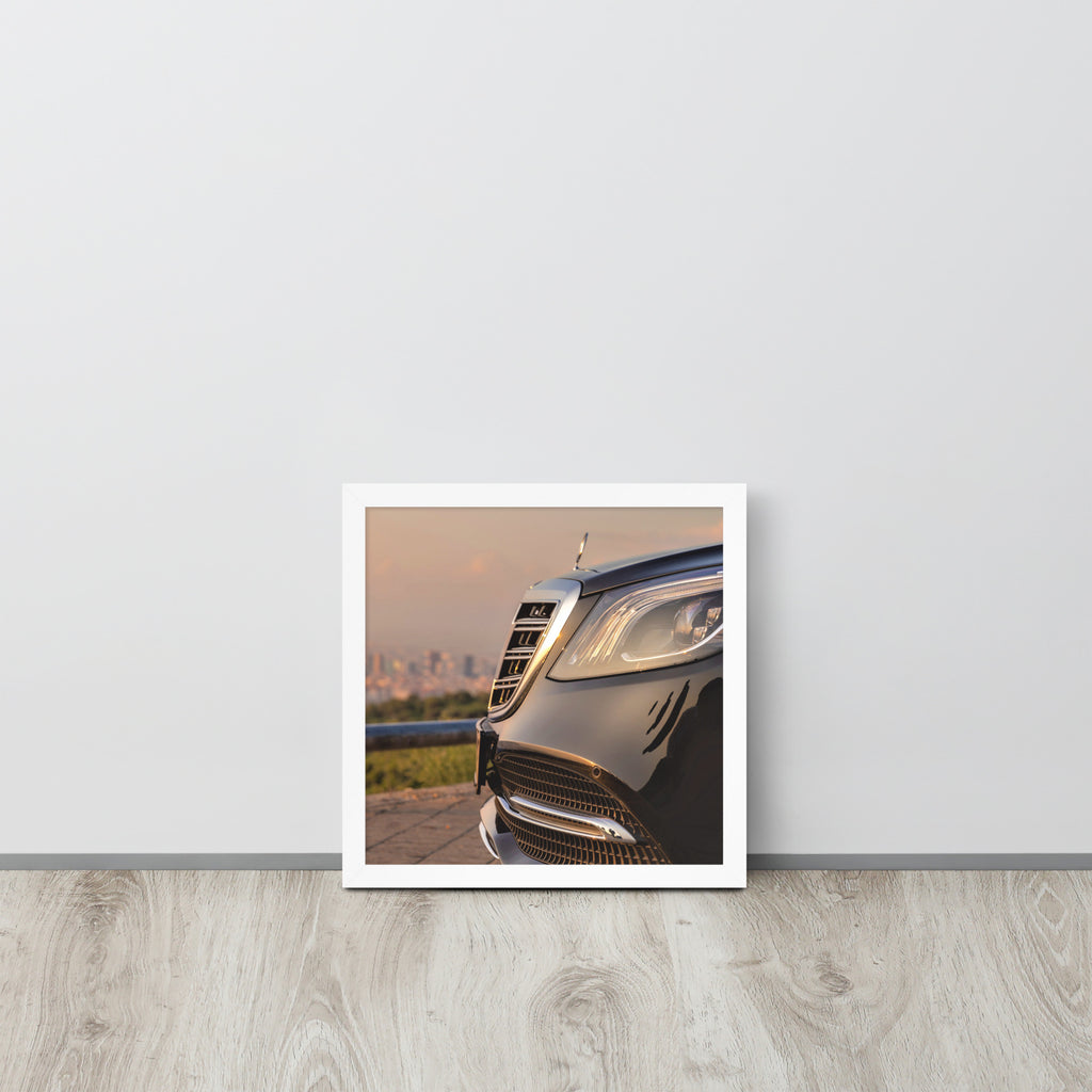 Car Collection S-Class -- High Quality -- Framed on photo paper