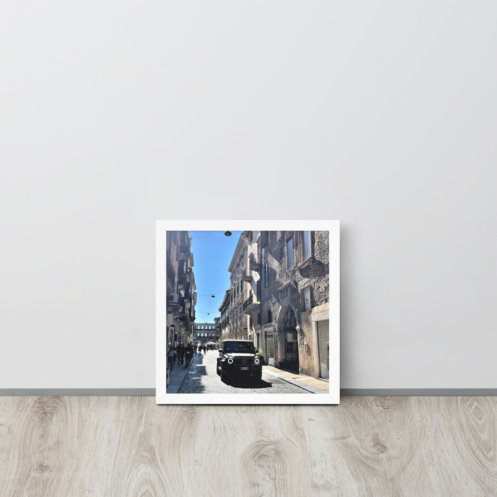 Verona Italia G-Class -- High Quallity -- Framed on photo paper