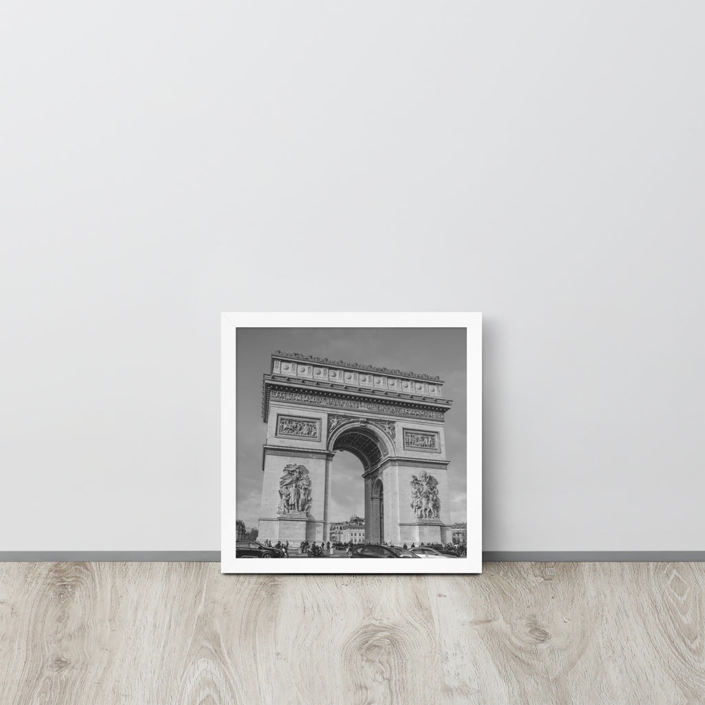 Paris Arc de Triomphe -- High Quality --  Framed on photo paper