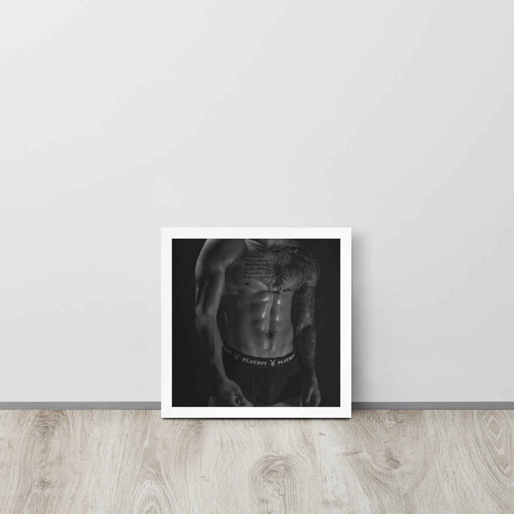 Men -- High Quality -- Framed on photo paper