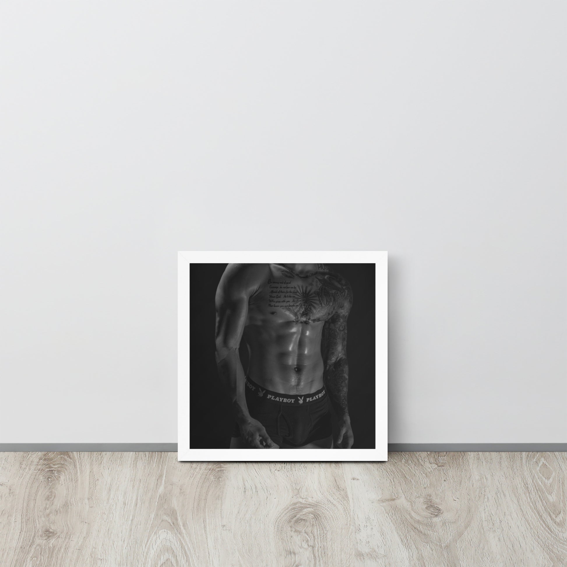 Men -- High Quality -- Framed on photo paper