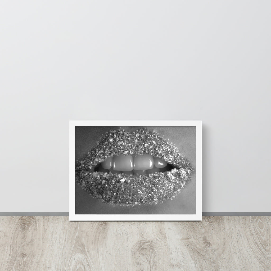 Sugar Lips -- High Quality -- Framed on photo paper