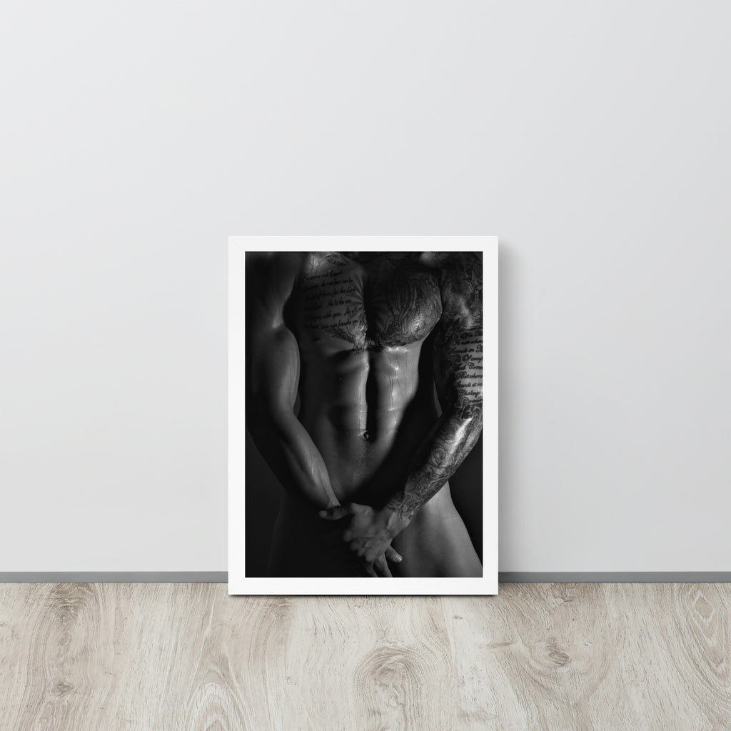 Uomo -- High Quality -- Framed on photo paper