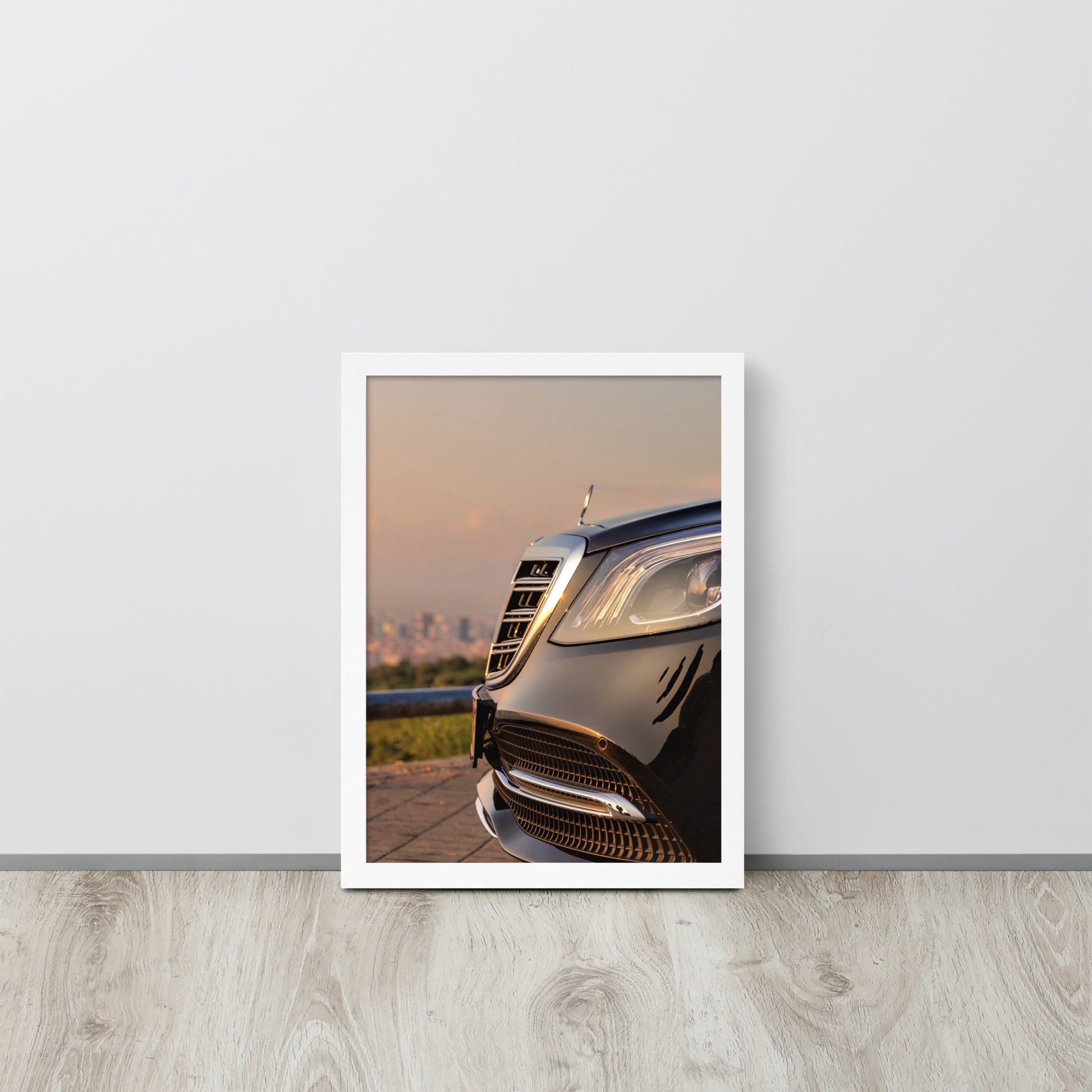 Car Collection S-Class -- High Quality -- Framed on photo paper