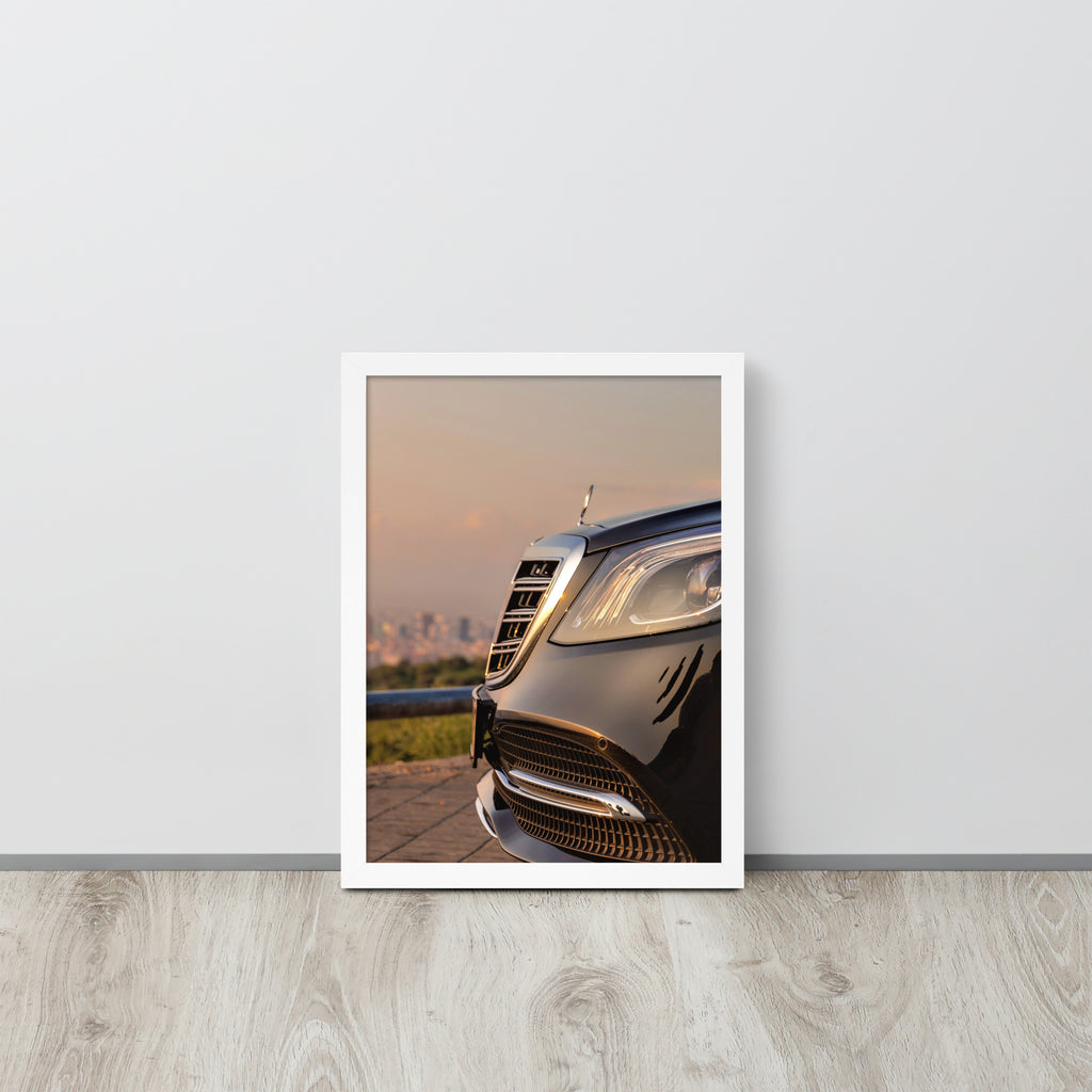 Car Collection S-Class -- High Quality -- Framed on photo paper
