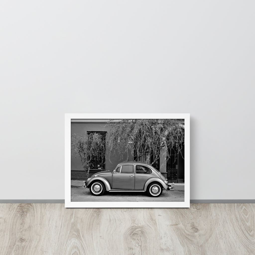 Car Collection Beetle -- High Quality -- Framed on photo paper