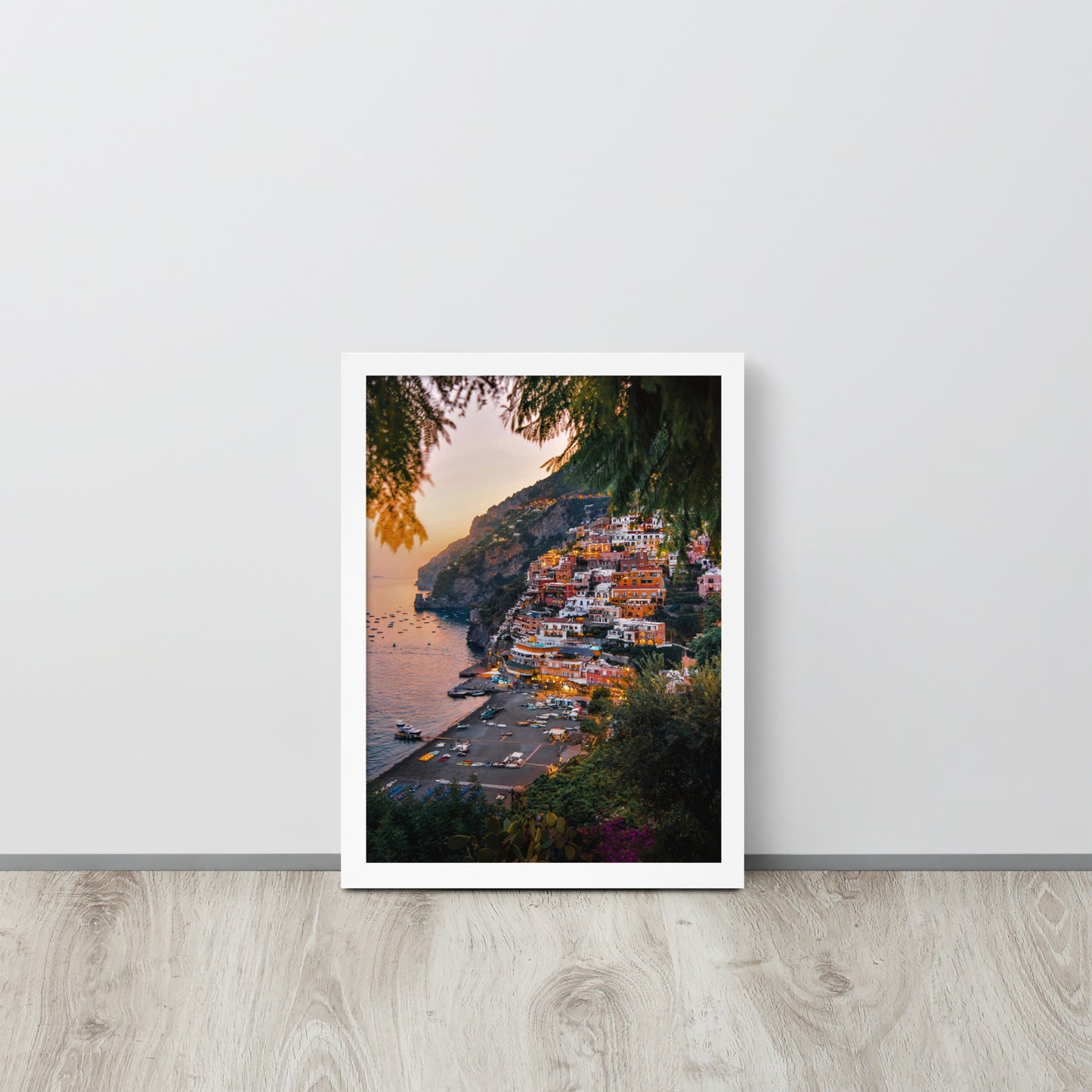 Positano Italia -- High Quality -- Framed on photo paper