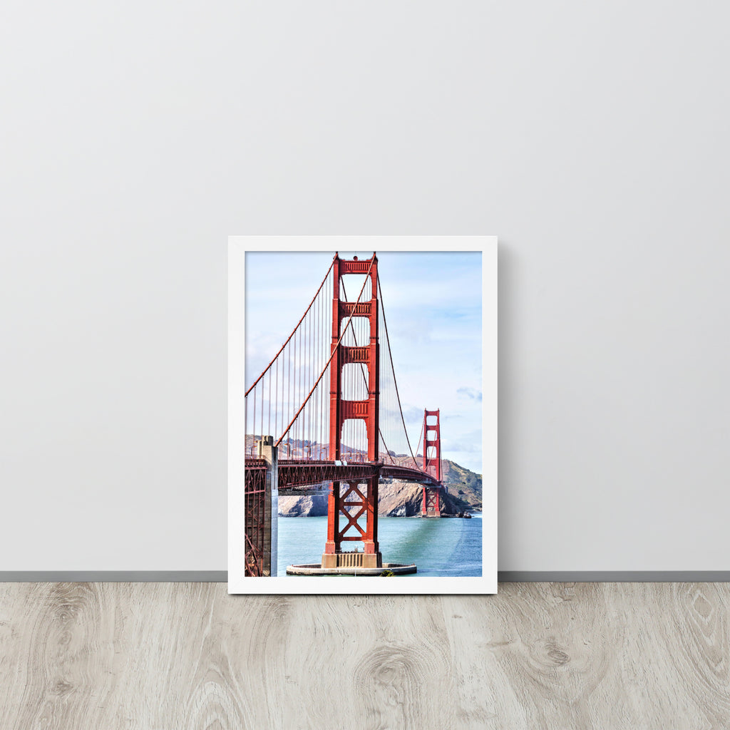 Golden Gate Bridge -- High Quality -- Framed on photo paper