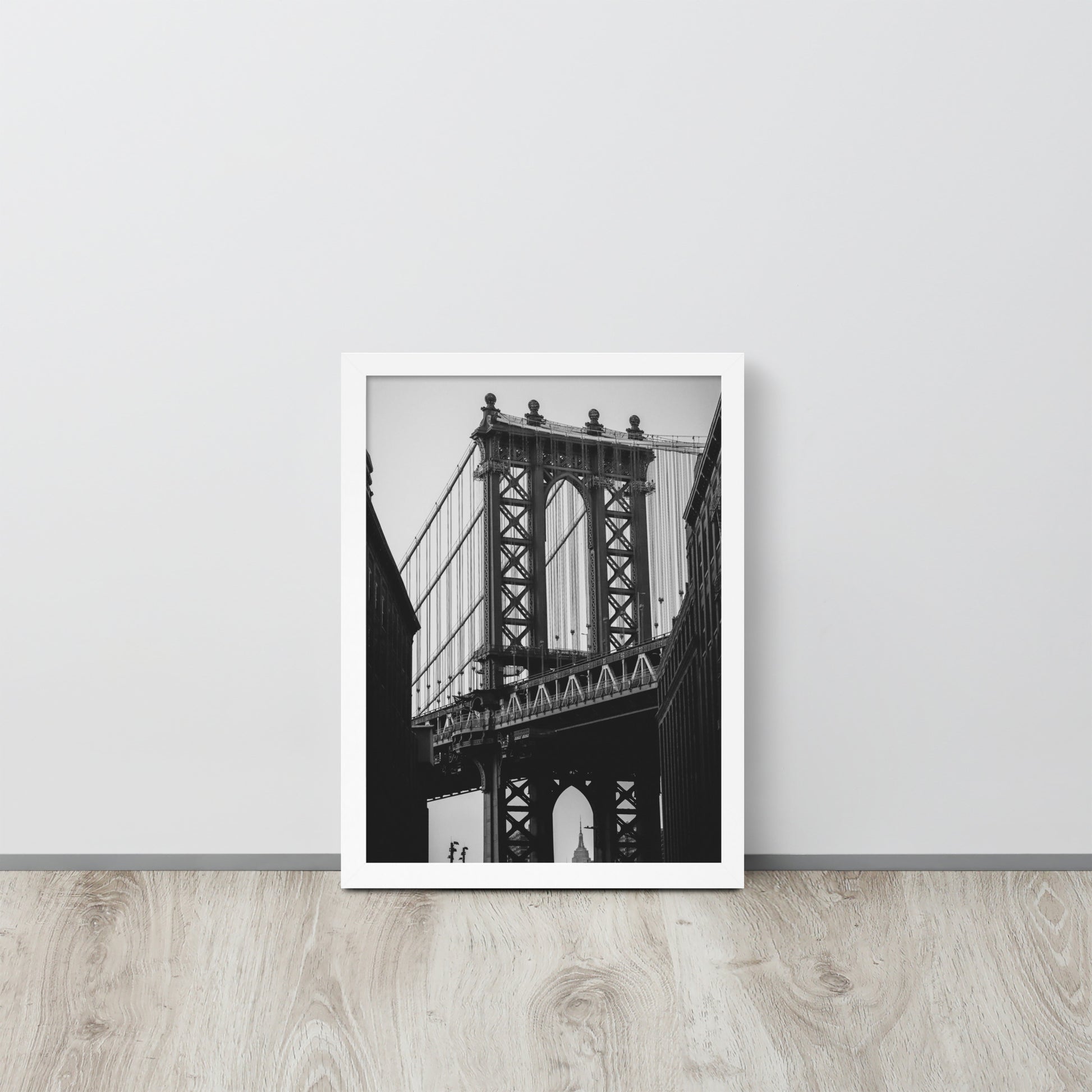 New York Brooklyn Bridge -- High Quality -- Framed on photo paper