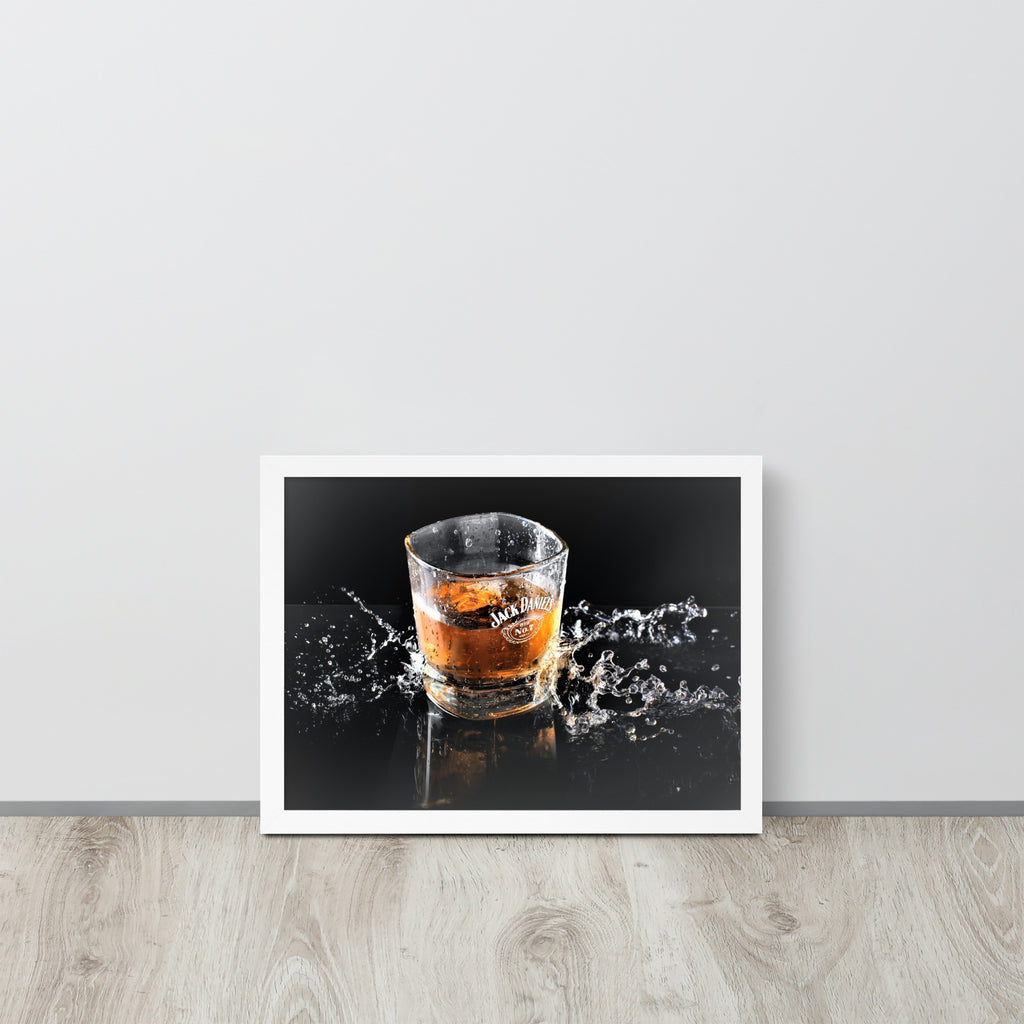 Jack Daniels -- High Quality -- Framed on photo paper