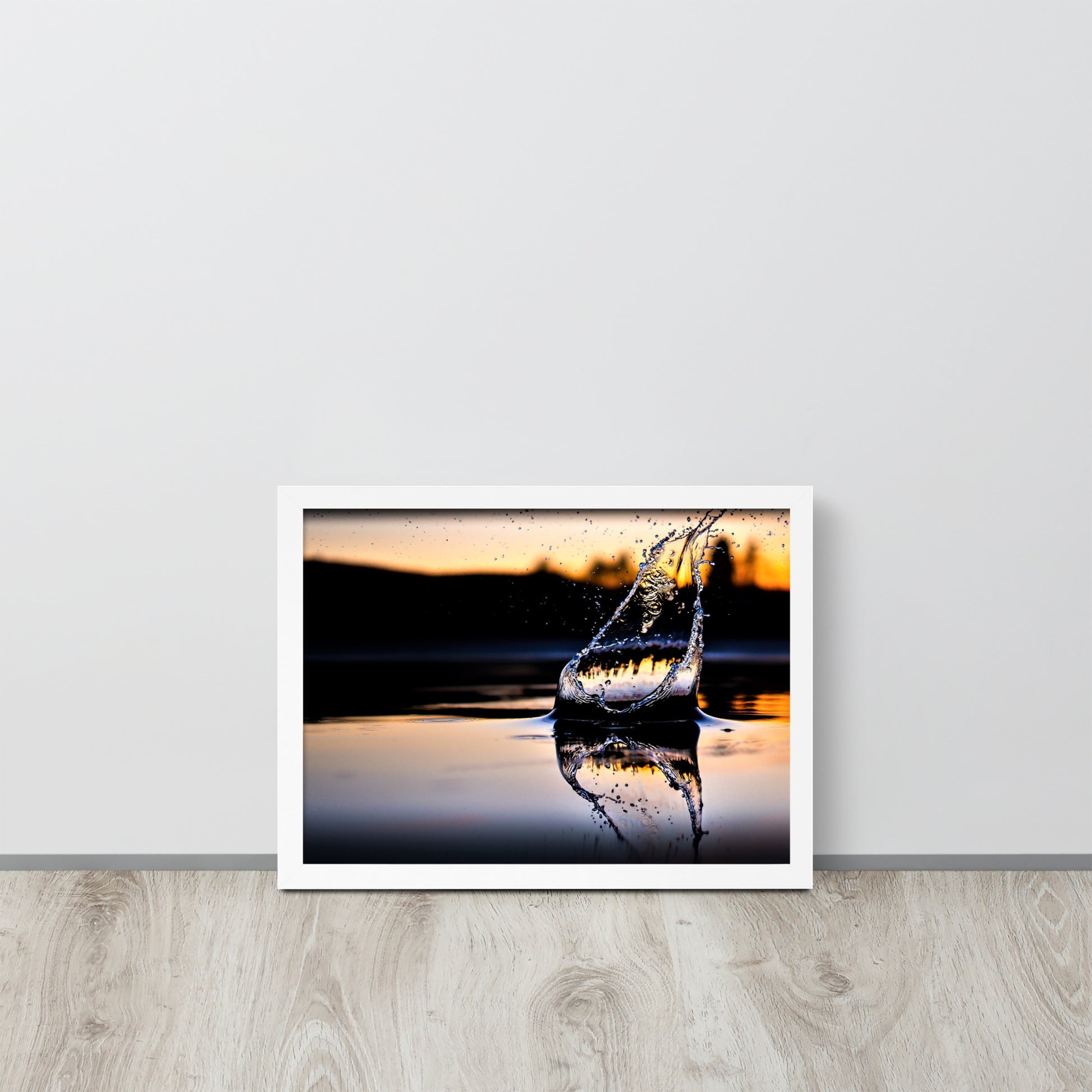 Aqua -- High Quality -- Framed on photo paper