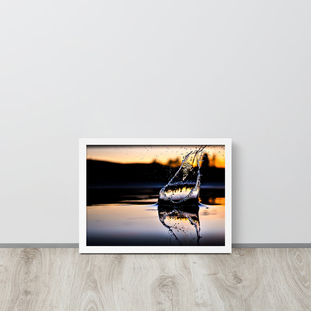 Aqua -- High Quality -- Framed on photo paper