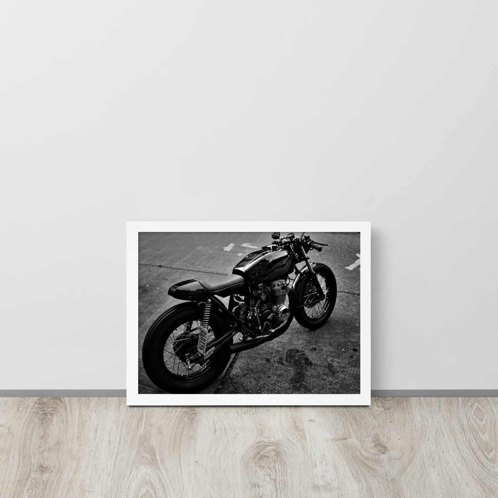 Bike -- High Quality -- Framed on photo paper