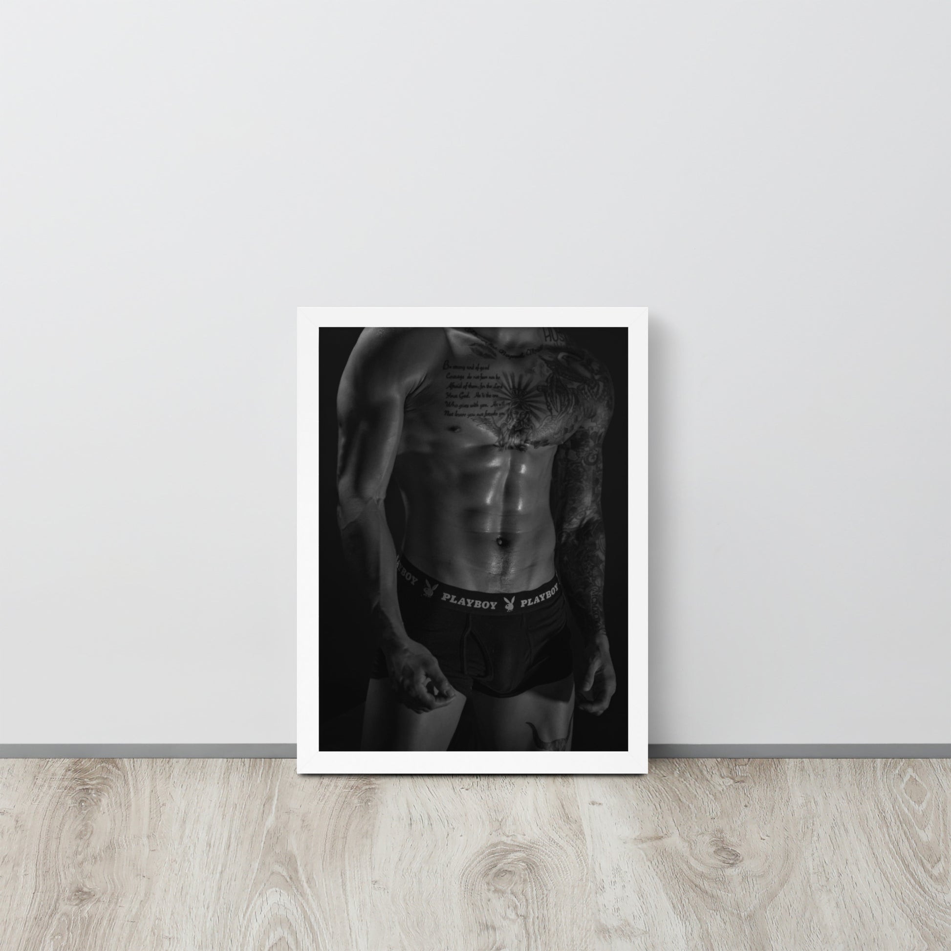 Men -- High Quality -- Framed on photo paper