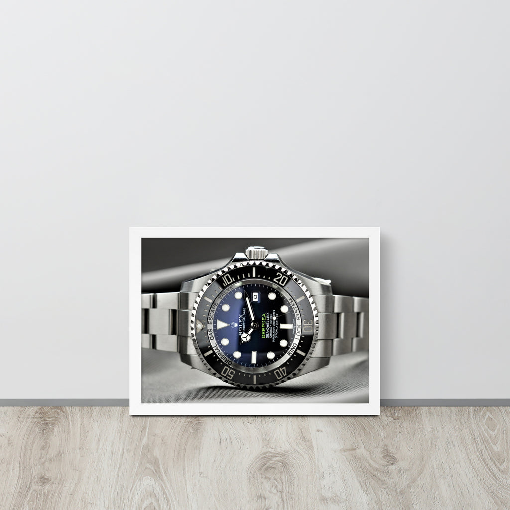 ROLEX Deep Sea -- High Quality -- Framed on photo paper