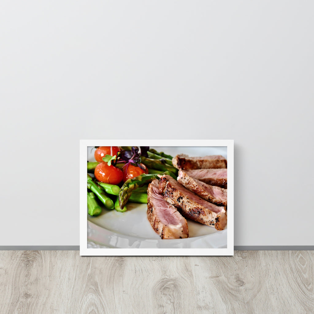 The best Food -- High Quality -- Framed on photo paper